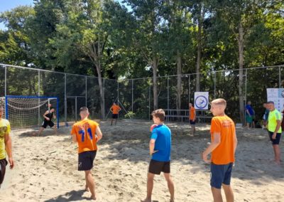 Beach handball στο Καπανδρίτι